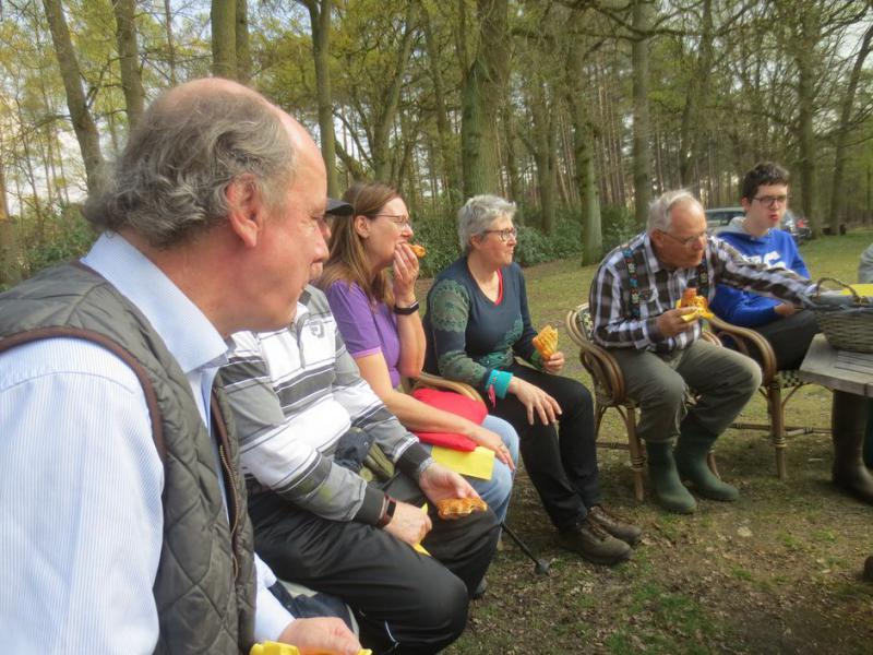 wandelen op de heide 