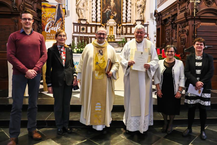 Nieuwe pastorale eenheid Sint-Petrus is een feit! © Jean Beerten