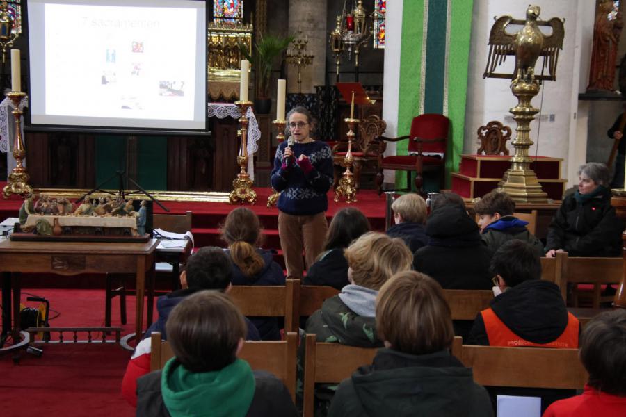 Derde vormselcatechese © Ausloos Matthias