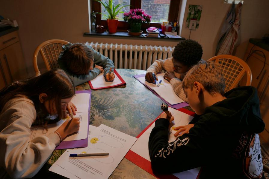 Vormelingen aan het werk © @Leen