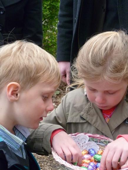Uit de oude doos Pasen in Rooierheide 