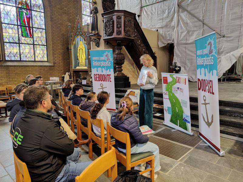 Startmoment vormelingen Zwevezele 