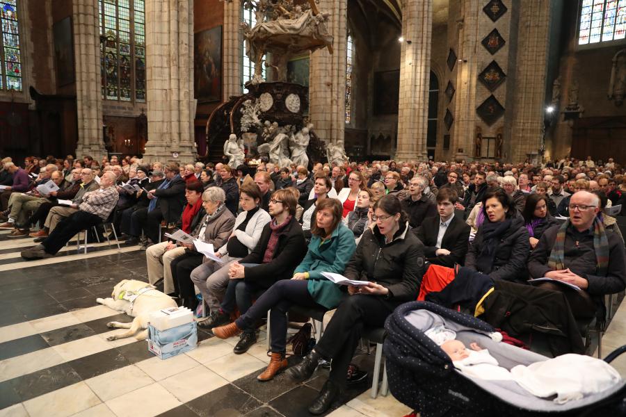 De diocesane kerkgemeenschap © Bisdom Gent, foto: Kristof Ghyselinck