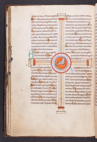 De Avibus (AGSB, Ms. 89/54, fol. 22v) © Stad Brugge