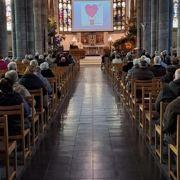 2024-01-01 Viering bij de start van het nieuwe jaar. © Pastorale Eenheid  O.L.V. Krekedal Kortemark