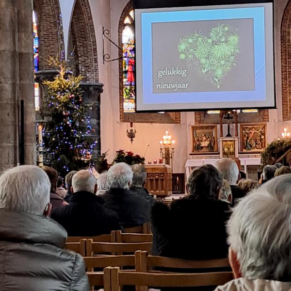 2026/01/01 Viering bij de start van het nieuwe jaar. © ©PE O.L.V.Krekedal Kortemark