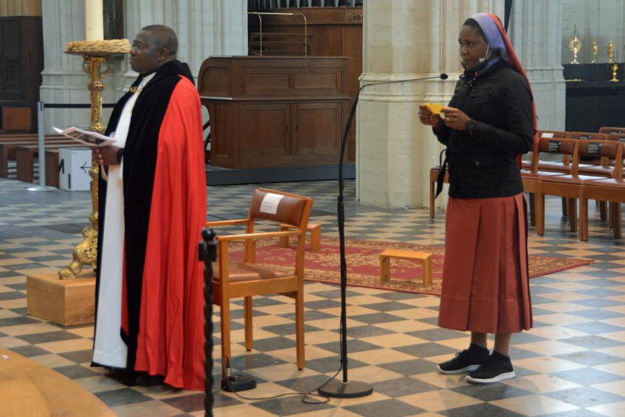 'Be the Light' aanbidding in de Sint-Pieterskerk © Pastorale zone Leuven aan de Dijle