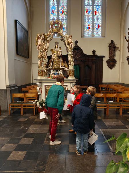 kerkentocht © parochie onze lieve Vrouw Lichtaart