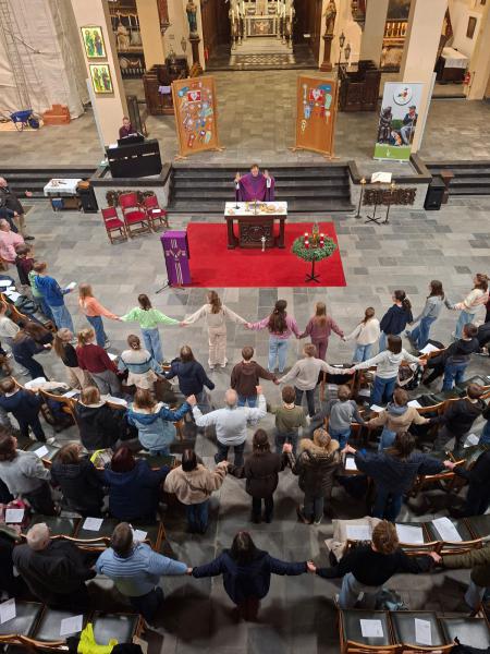 Aanvraagviering vormelingen in Zwevezele 