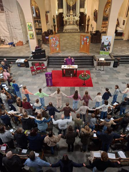 Aanvraagviering vormelingen in Zwevezele 