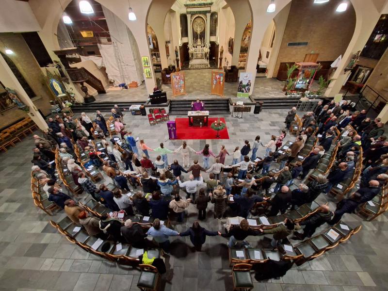 Aanvraagviering vormelingen in Zwevezele 