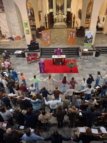 Aanvraagviering vormelingen in Zwevezele 