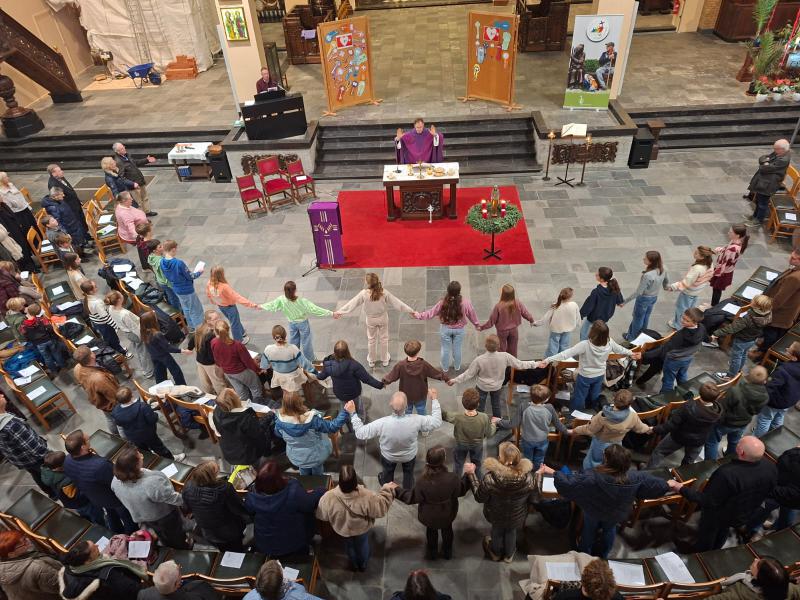 Aanvraagviering vormelingen in Zwevezele 