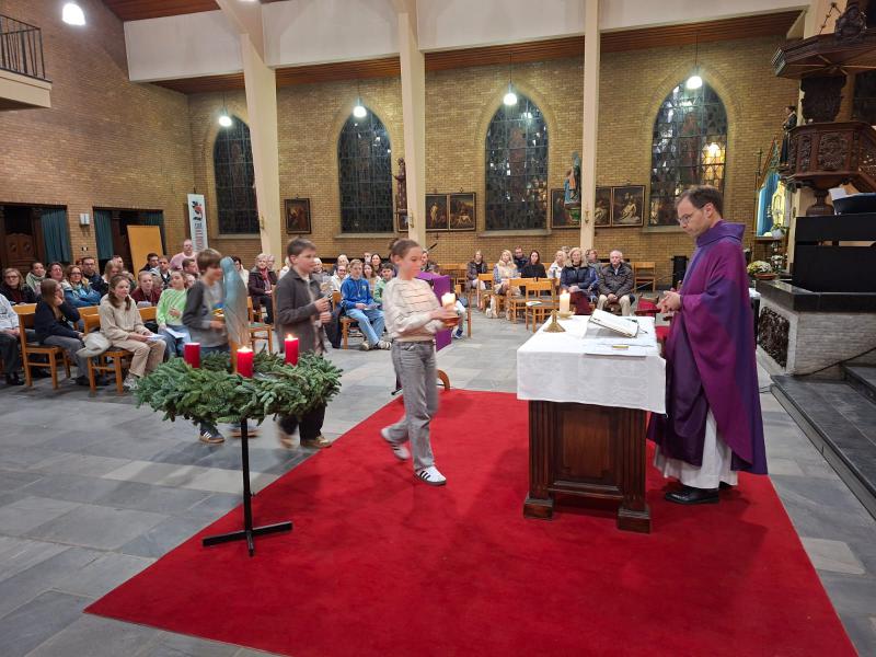 Aanvraagviering vormelingen in Zwevezele 