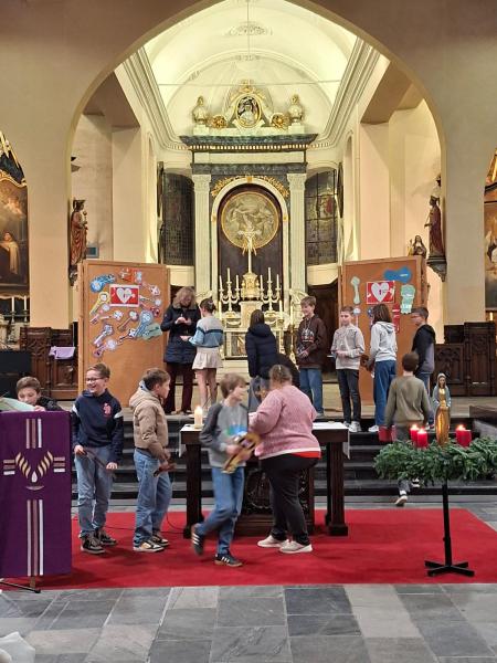 Aanvraagviering vormelingen in Zwevezele 