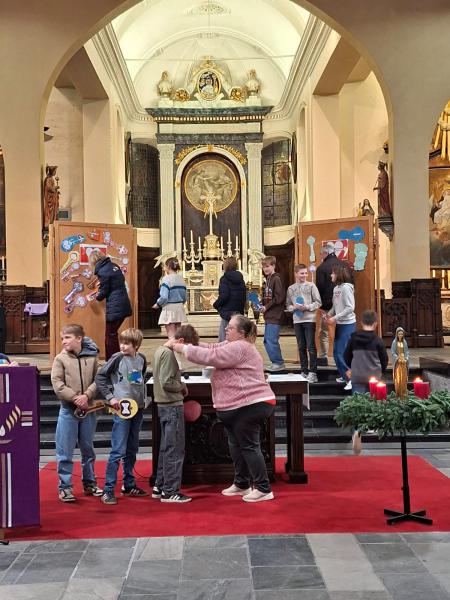 Aanvraagviering vormelingen in Zwevezele 