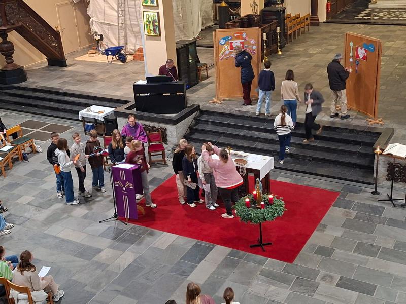 Aanvraagviering vormelingen in Zwevezele 