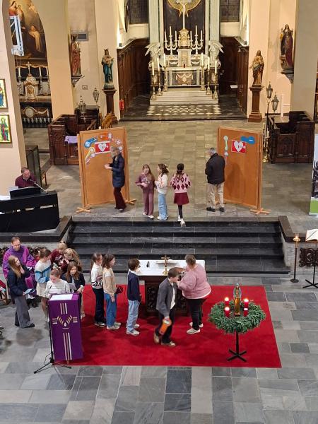 Aanvraagviering vormelingen in Zwevezele 