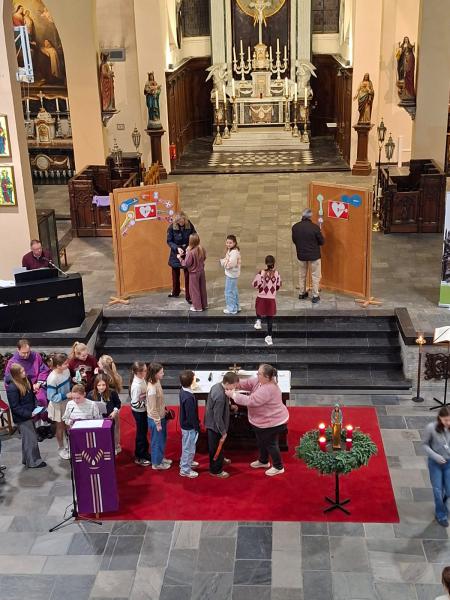 Aanvraagviering vormelingen in Zwevezele 