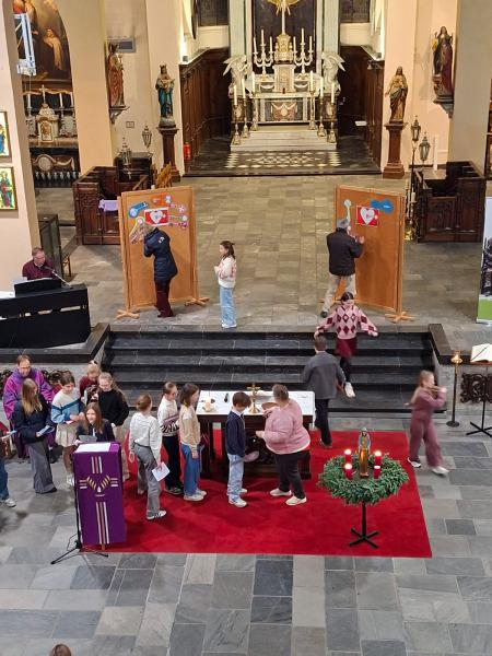 Aanvraagviering vormelingen in Zwevezele 