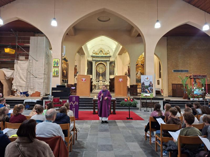 Aanvraagviering vormelingen in Zwevezele 