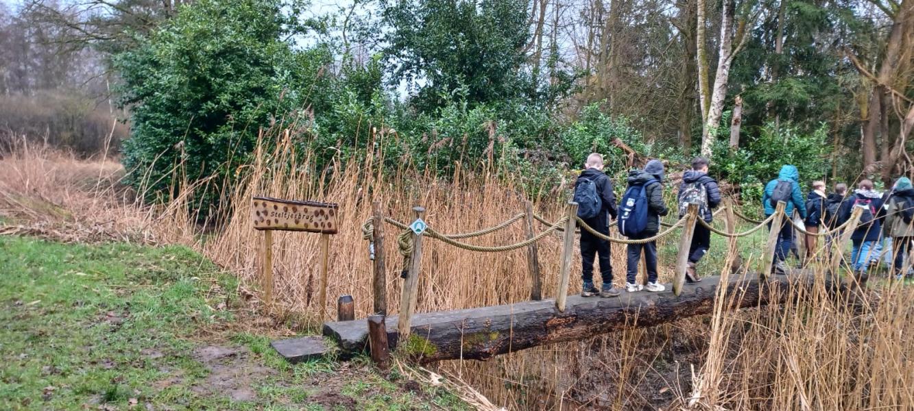 Een mooi bruggetje onderweg in de buurt van Testelt 