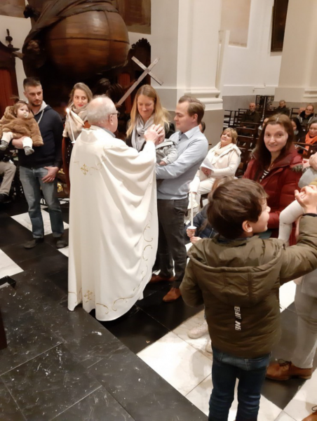 Op 2 februari hebben we in onze pastorale eenheid Lichtmis gevierd - hier in de Sint-Salvatorkerk. 
