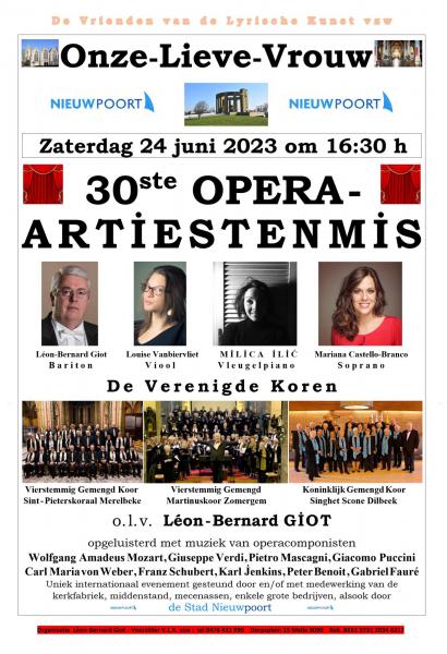 Artiestenmis Nieuwpoort 24 juni 