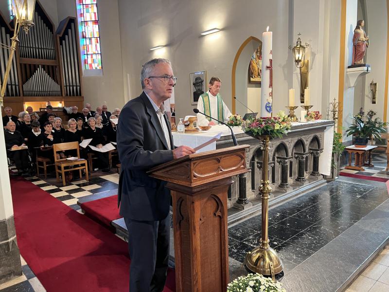 Afscheidsviering pater Dominique © Pastorale zone Leuven aan de Dijle