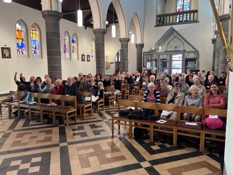 Afscheidsviering pater Dominique © Pastorale zone Leuven aan de Dijle