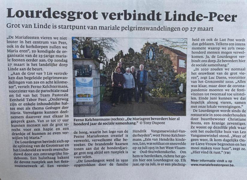 Artikel in Kerk & leven © Kerk & leven