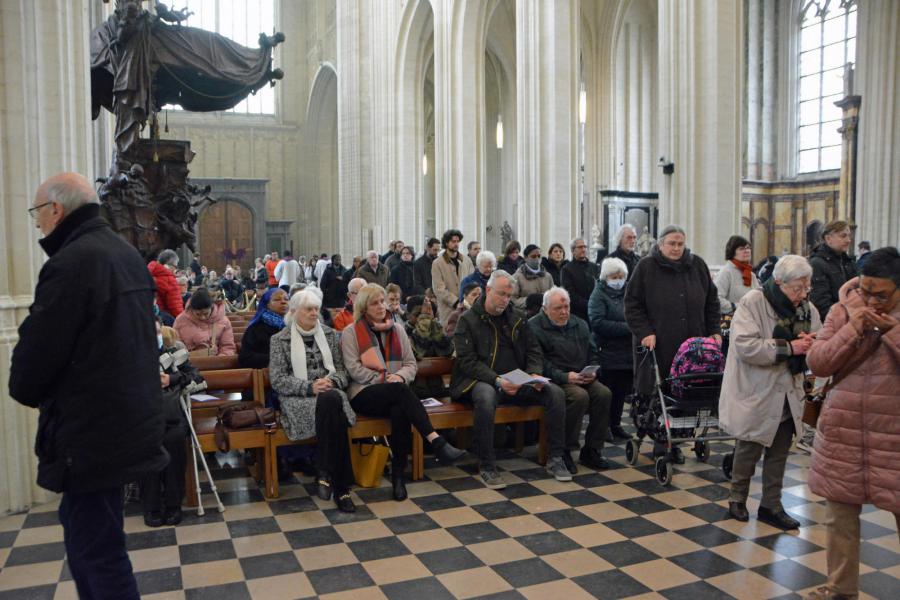Aswoensdag 2023 in Sint Pieter © Pastorale zone Leuven aan de Dijle