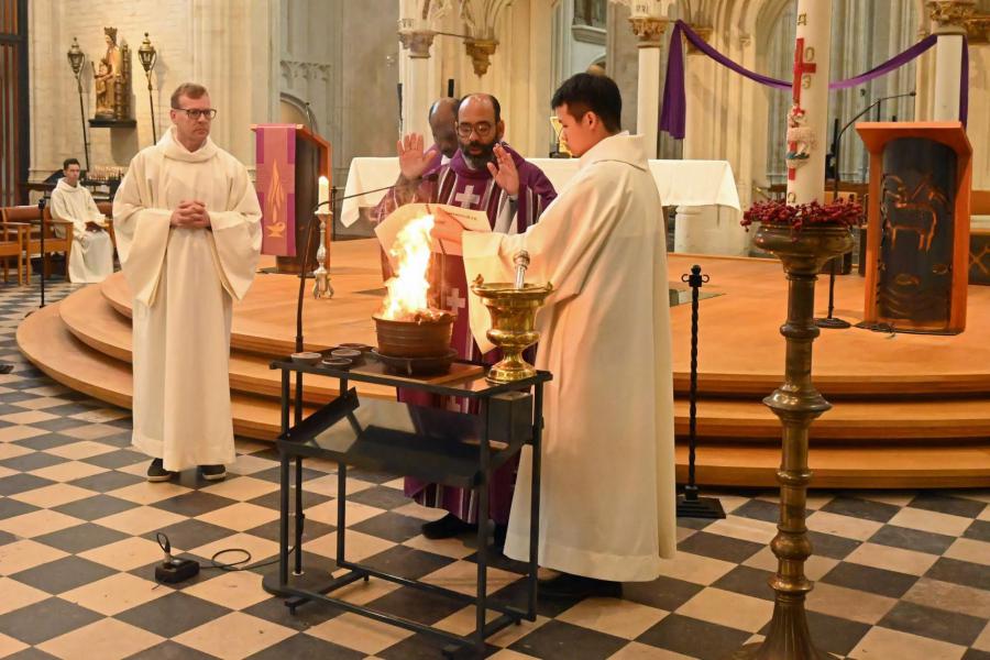 Aswoensdag in Sint Pieter 2024 © Pastorale zone Leuven aan de Dijle