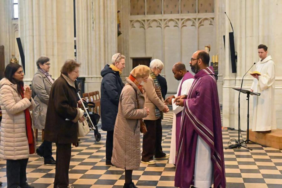 Aswoensdag in Sint Pieter 2024 © Pastorale zone Leuven aan de Dijle