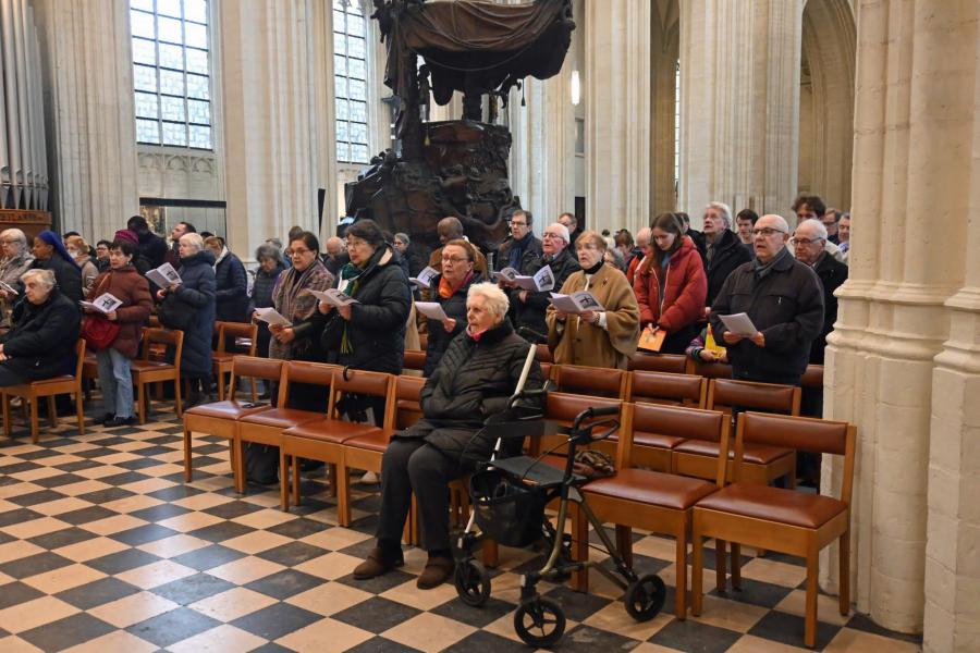 Aswoensdag in Sint Pieter 2024 © Pastorale zone Leuven aan de Dijle