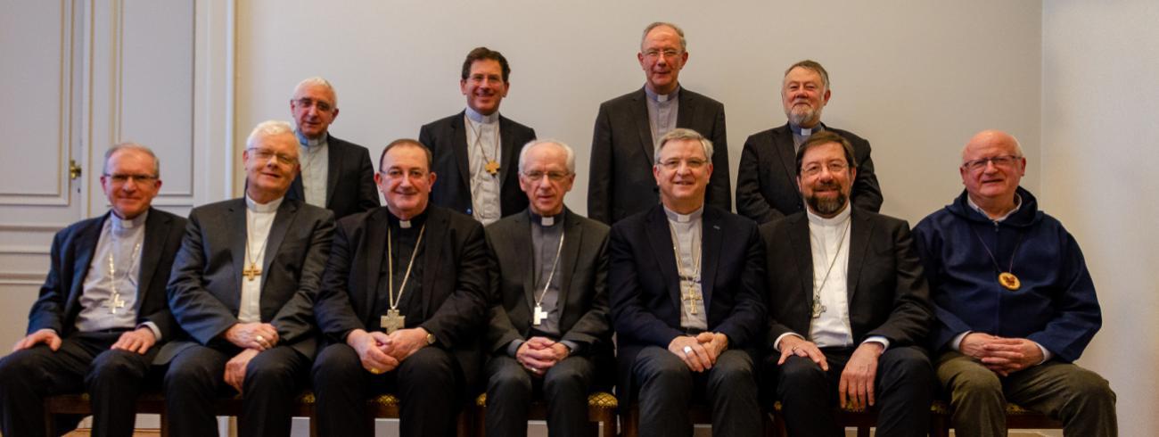 De Bisschoppenconferentie van België in haar huidige samenstelling © IPID