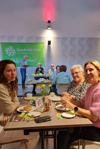 Terugblik Broederlijk Delen-ontbijt © pastorale zone Zoutleeuw-Geetbets