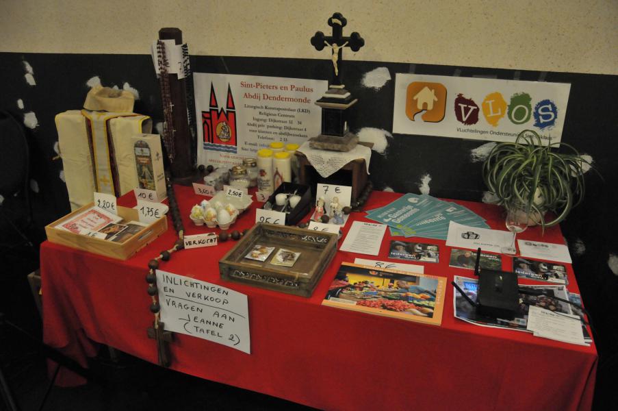 Stand van de Abdij van Dendermonde.