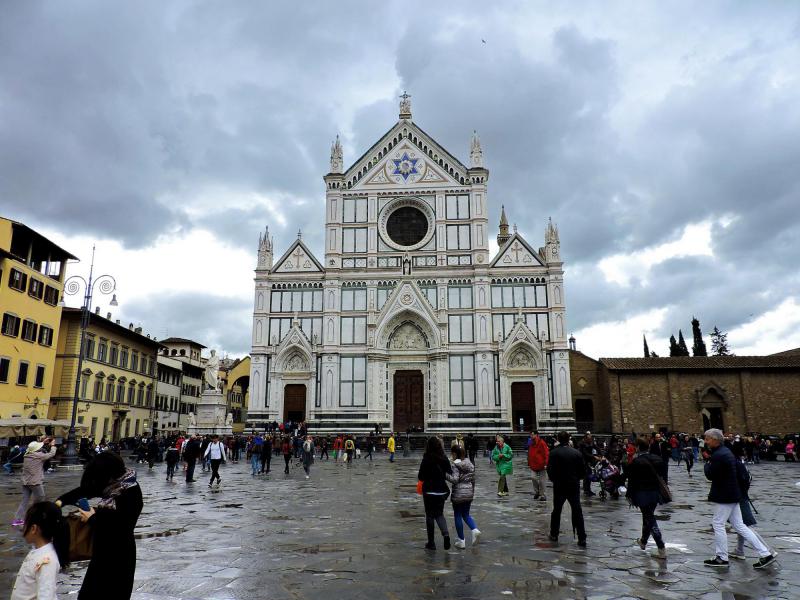 Basilica di Santa Croce in Firenze © Wikimedia Commons