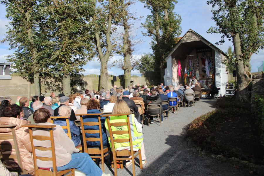 Stappen naar Vrede-Grot Gapaard (6) © PE Sint-Germanus Ardooie
