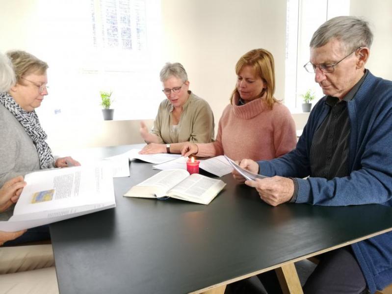 Kerkopbouw: Bijbels Leerhuis © Bisdom Gent