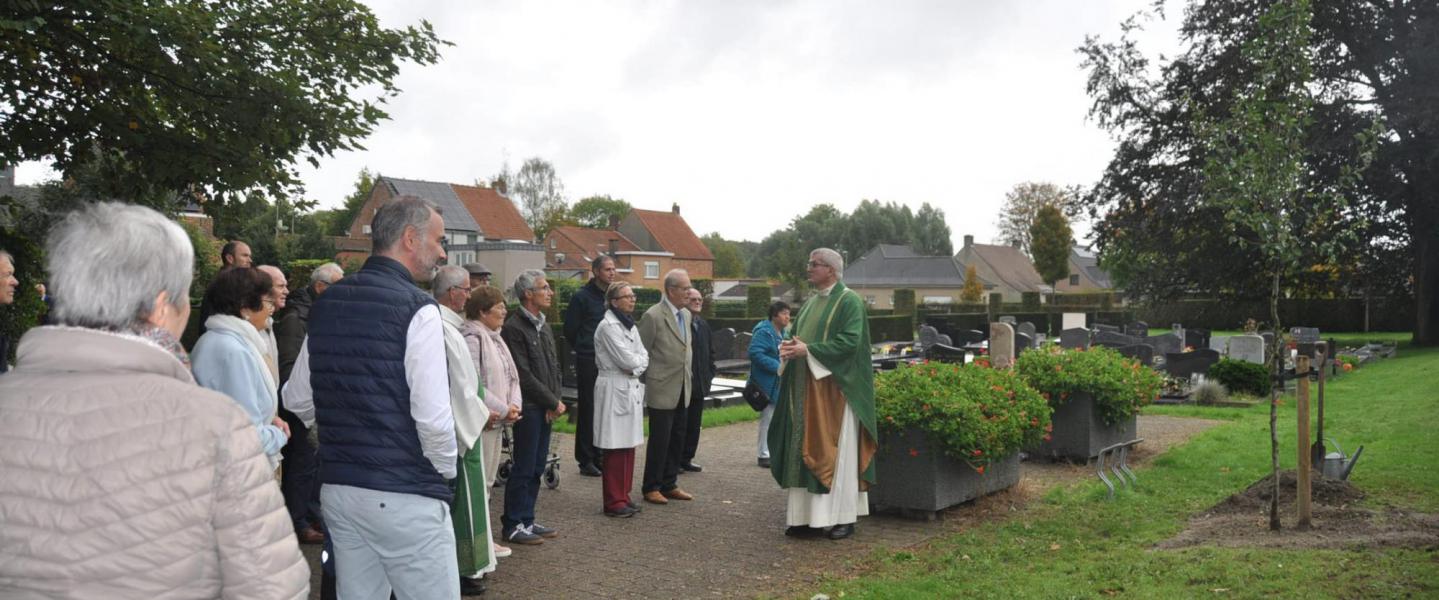Laudato Si' boomplanting in Loppem - 2 oktober 2022 © Siska Mulier