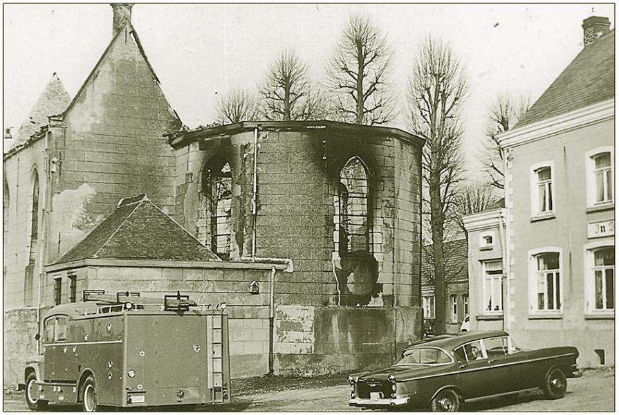 Het Gebedshuis van Kerselare is volledig vernield  