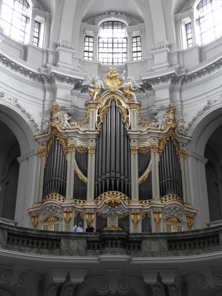 Silbermannorgel van de Hofkirche in Dresden 