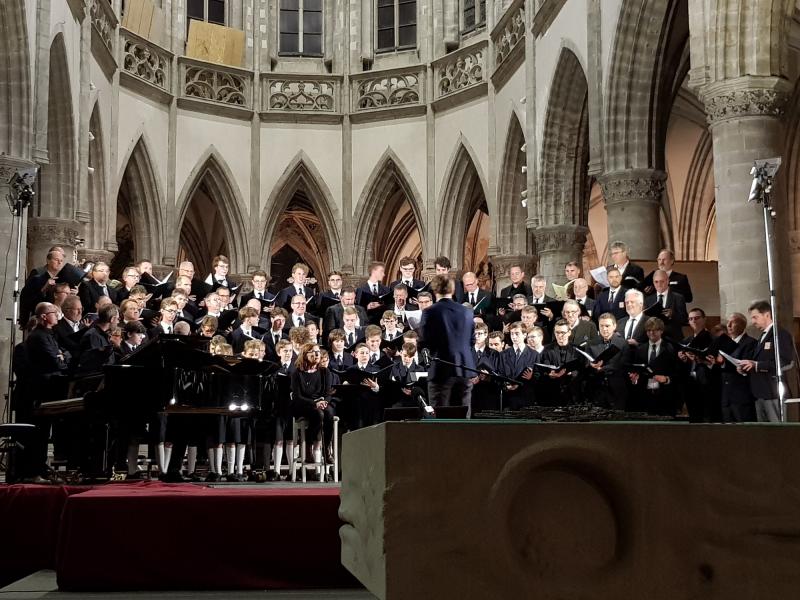 60-jarig jubileumconcert van Cantate Domino in de Sint-Martinuskerk te Aalst op 3 mei 2019 