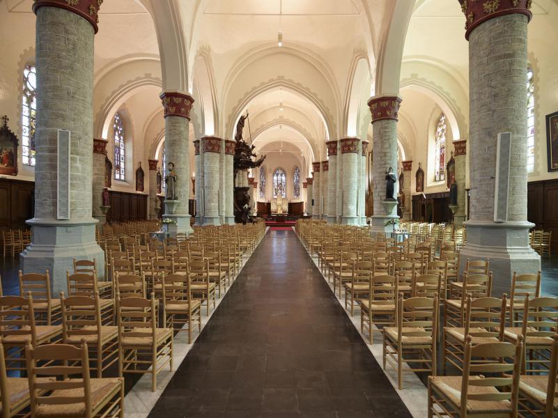 interieur Sint-Pieterskerk 