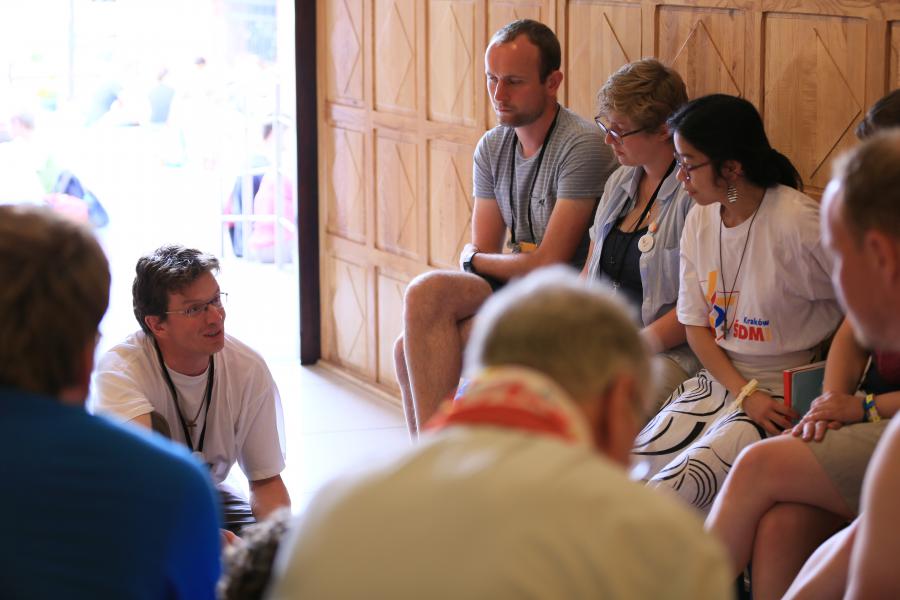 (c) IJD - Foto: Koen Van den Bossche - groepsgesprekken