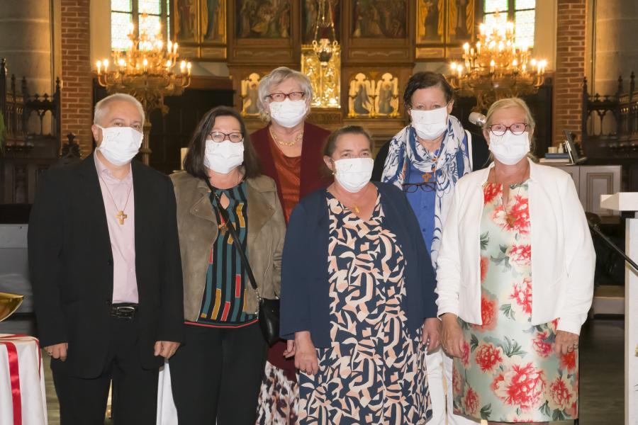 Vormsel Stekene 2020 catechisten 