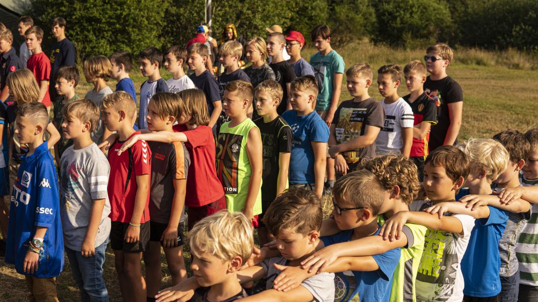 Chiro op kamp © Chirojongens Hern