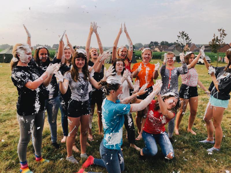 Chiro op kamp © Chiromeisjes Hern